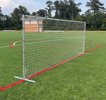 PEVO Flat-Faced Soccer Net