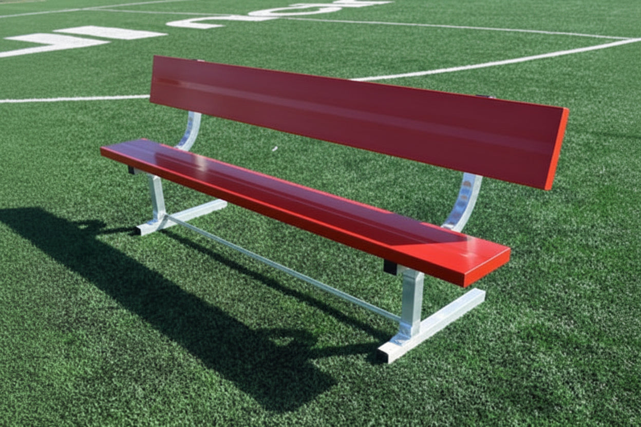 PEVO Team Aluminum Soccer Bench