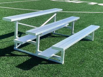 PEVO 3 Row Aluminum Bleachers