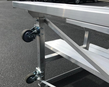 PEVO 3 Row Aluminum Bleachers