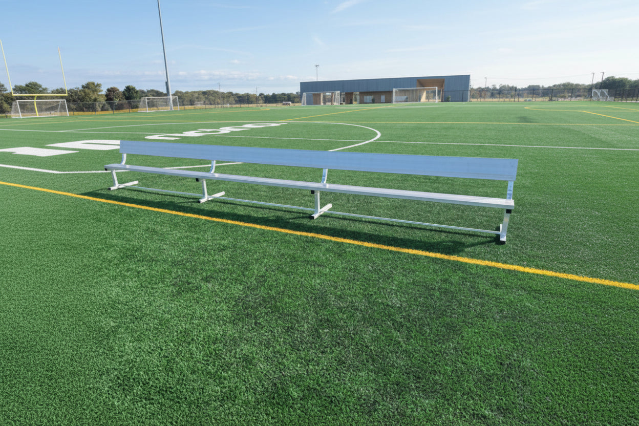 PEVO Team Aluminum Soccer Bench